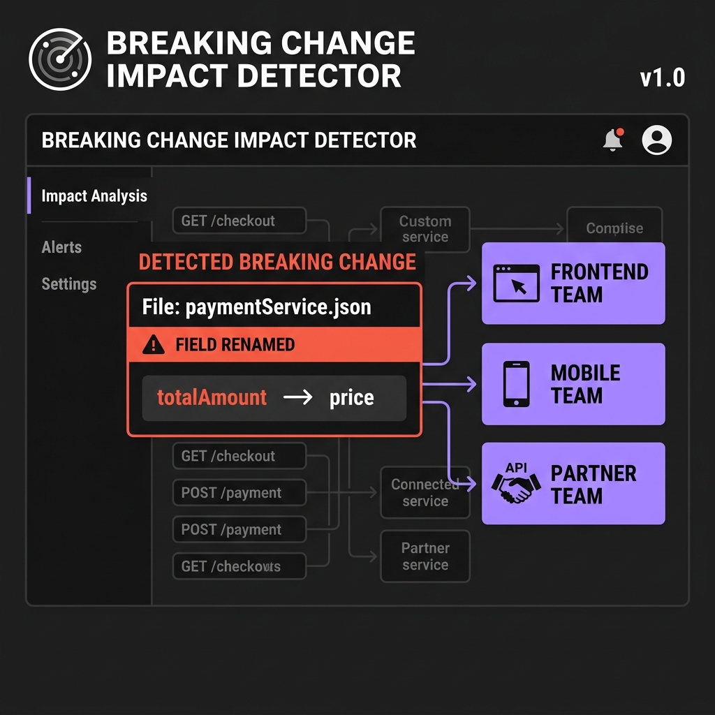 Pre-Publish Breaking Change Impact Detector